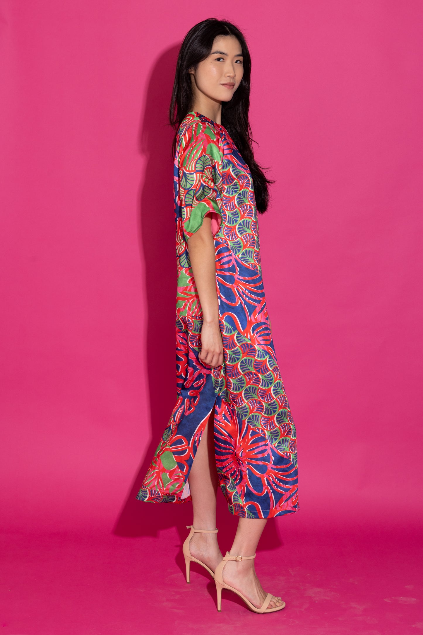 Delaney Dress - Nautical Geo