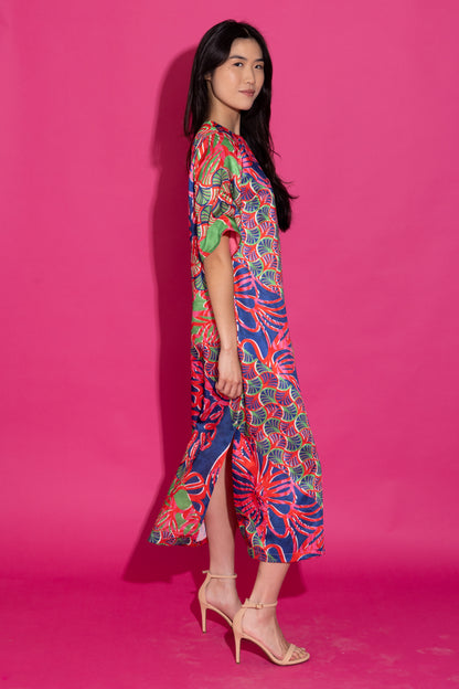 Delaney Dress - Nautical Geo