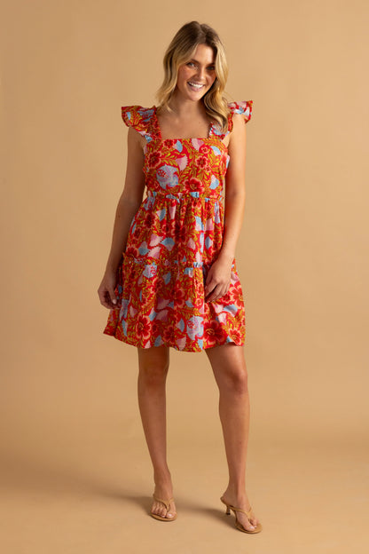 Maya Dress - Retro Floral