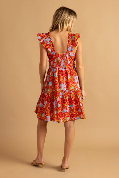 Maya Dress - Retro Floral