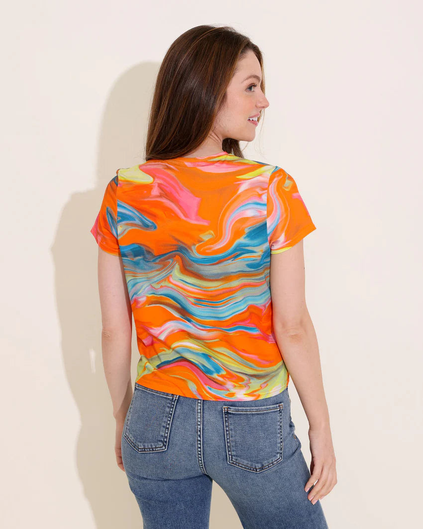 Amy Tee Shirt - Marble