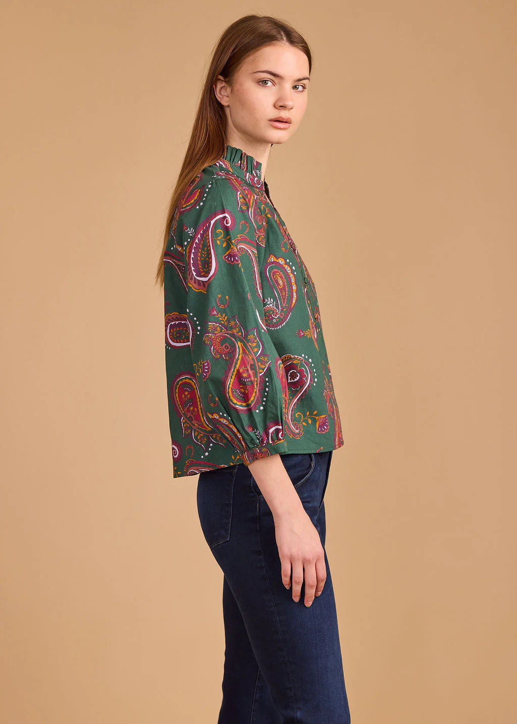 Daniella Top - Winter Paisley Large