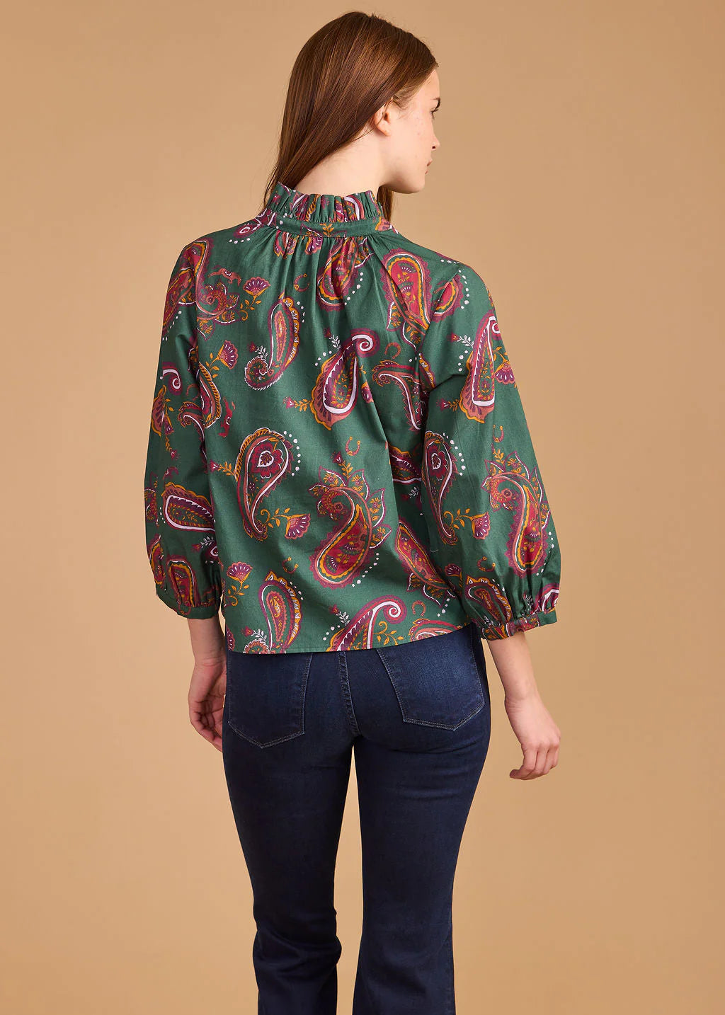 Daniella Top - Winter Paisley Large