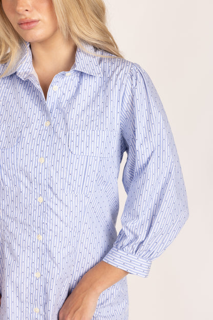 Milan Dress - Diamond Stripe