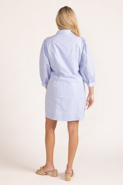 Milan Dress - Diamond Stripe