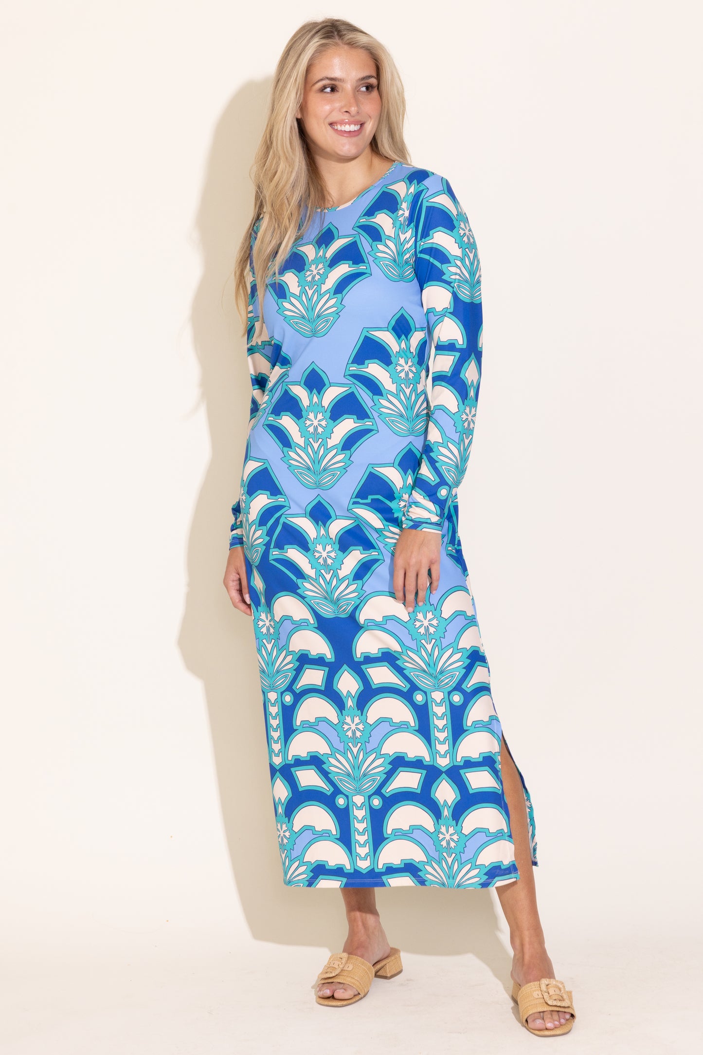 Dorit Dress - Desert Teal