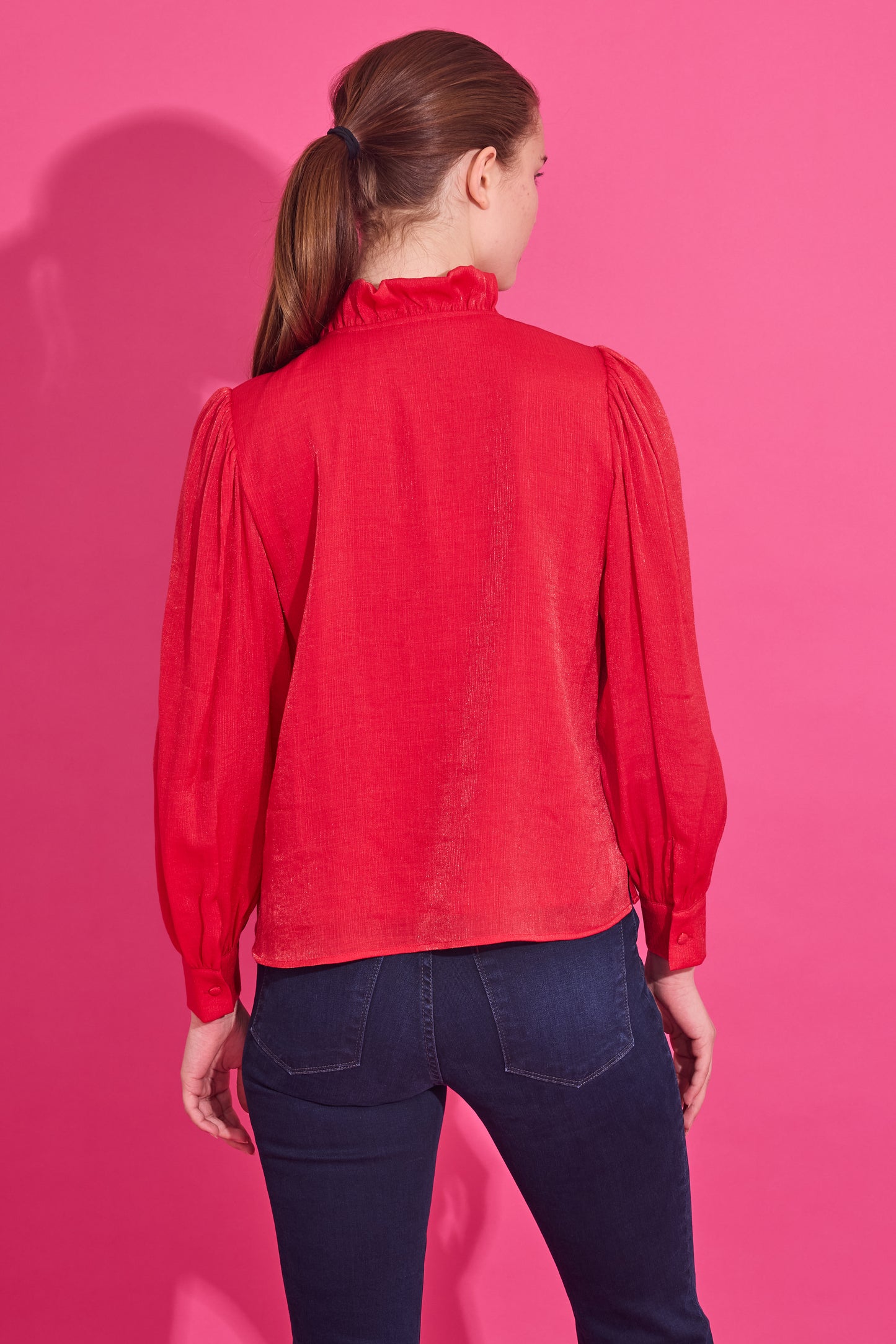 Phoebe Top - Lipstick