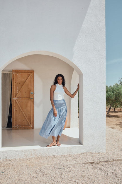 Kyra Skirt - Blue
