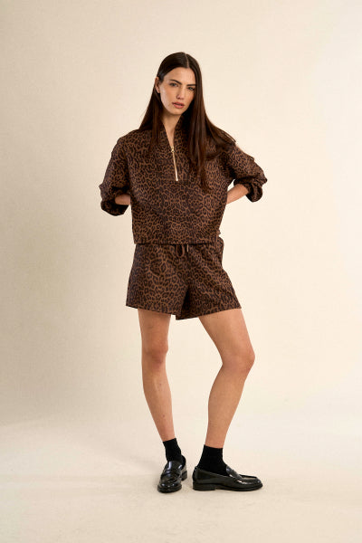 LEOPARD BROWN