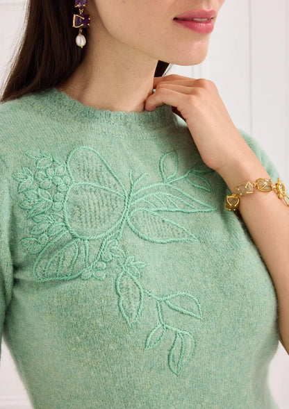 Noelle Sweater - Fern Butterfly