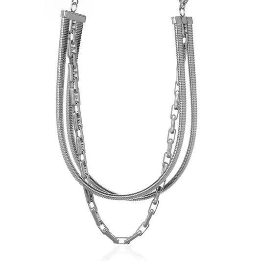 Off The Chain Necklace - Silver