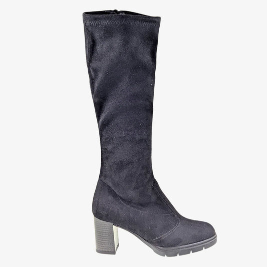Reza Boot - Black Suede