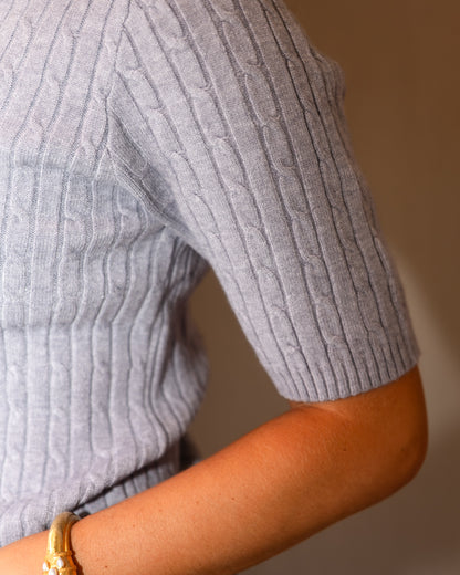 The Aspen Top - Heather Grey