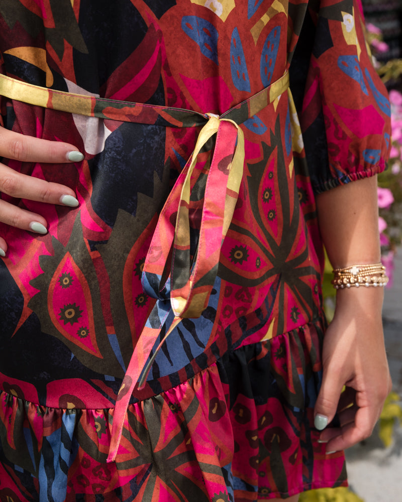 Presley Dress - Jungle Floral