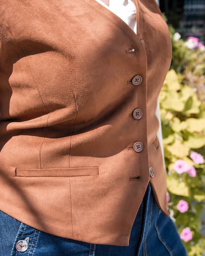 Barrett Top - Chicory Coffee