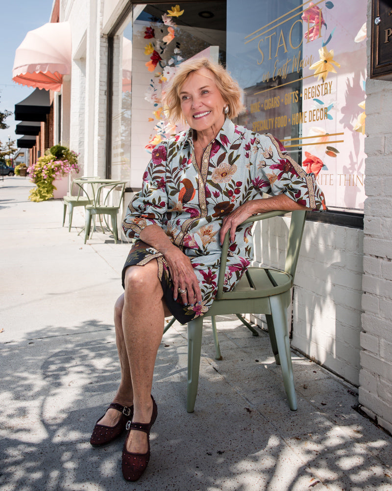 Ava Dress - Opal Mosaic