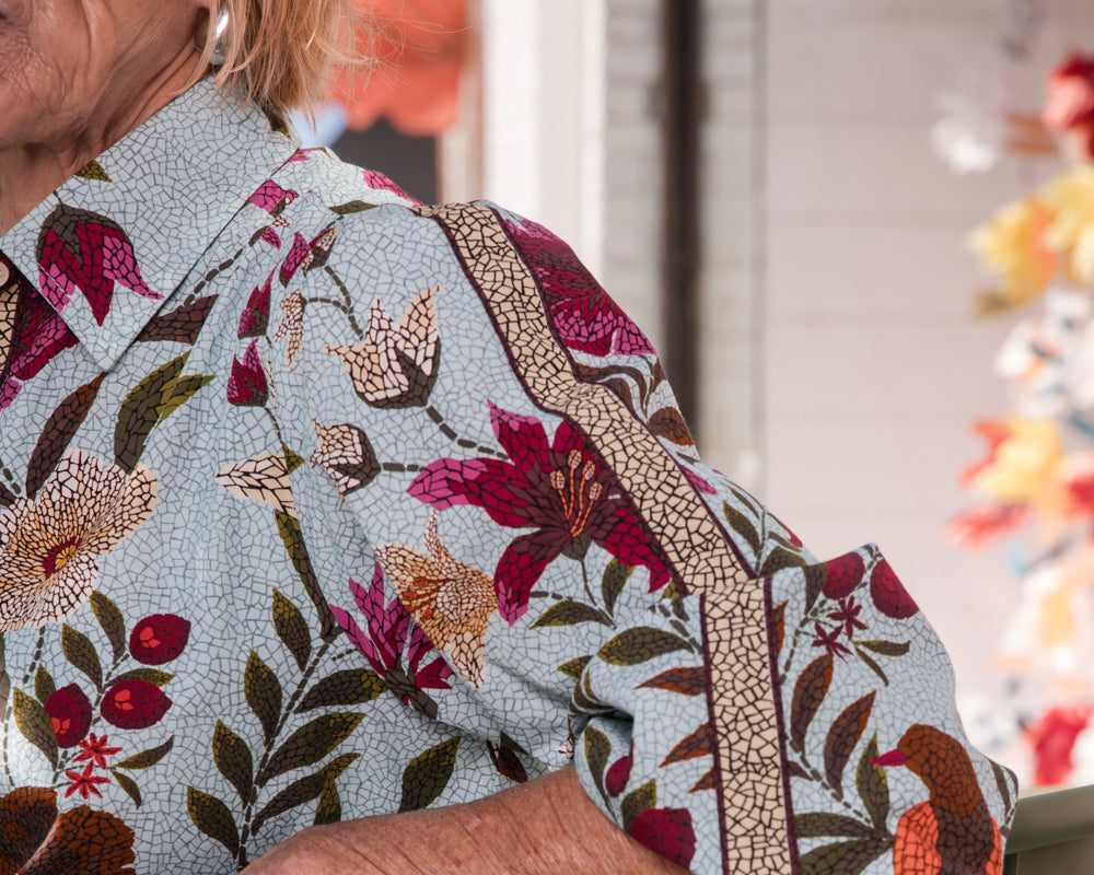 Ava Dress - Opal Mosaic