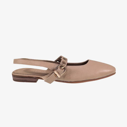 Sinta Flat Shoe - Nude