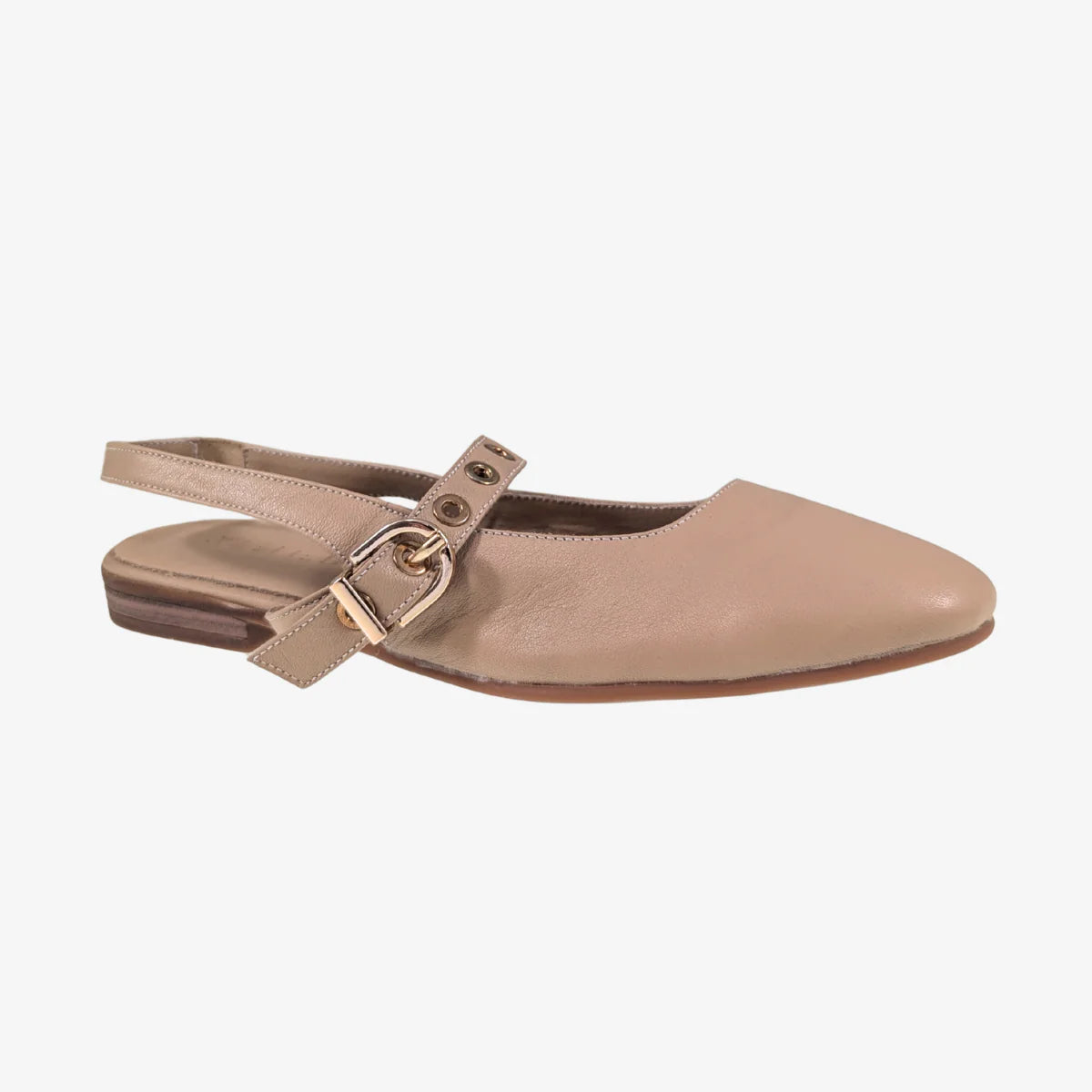 Sinta Flat Shoe - Nude