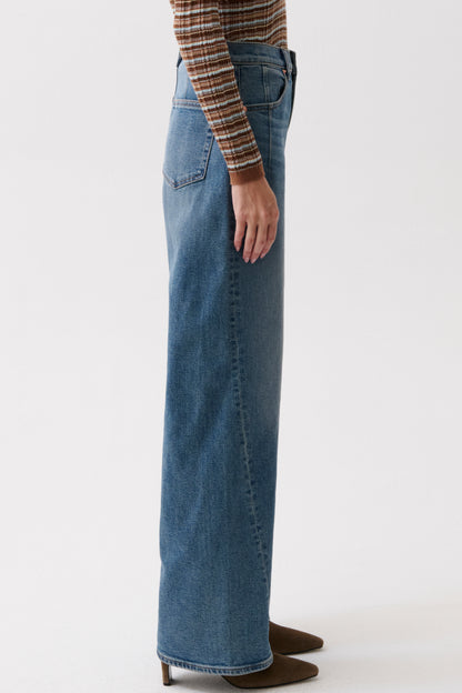 KYRA HIGH RISE BOWED WIDE LEG