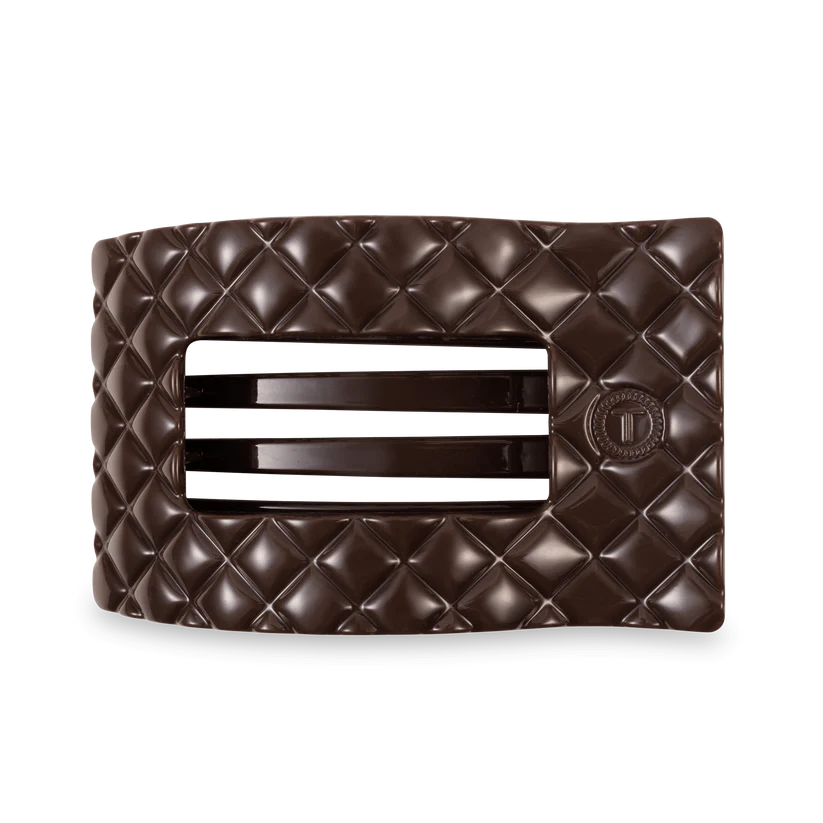 Teleties Flat Rectangle Hair Clip - Large