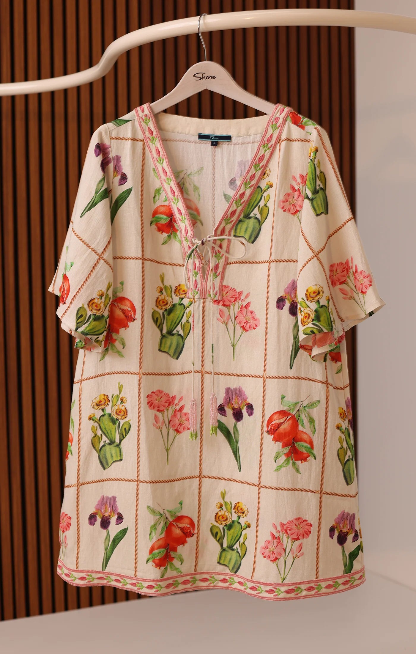 Carmen Mini Dress - Desert Flower