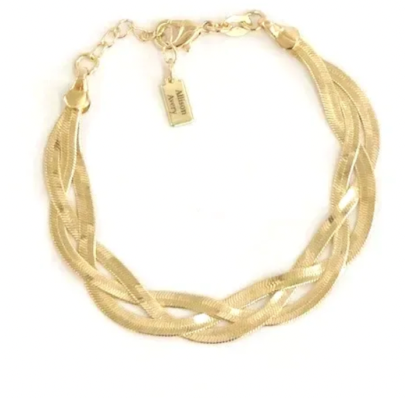 Allison Avery Triple Snake Bracelet